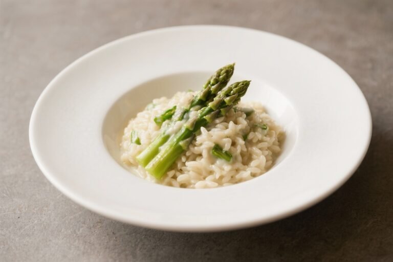 Creamy Asparagus Risotto – A Comforting, Spring-Fresh Classic