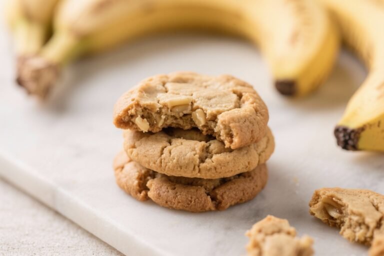 Peanut Butter Banana Cookies – Soft, Chewy, and Comforting