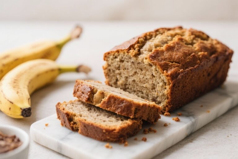 Vegan Banana Bread – Moist, Easy, and Comforting