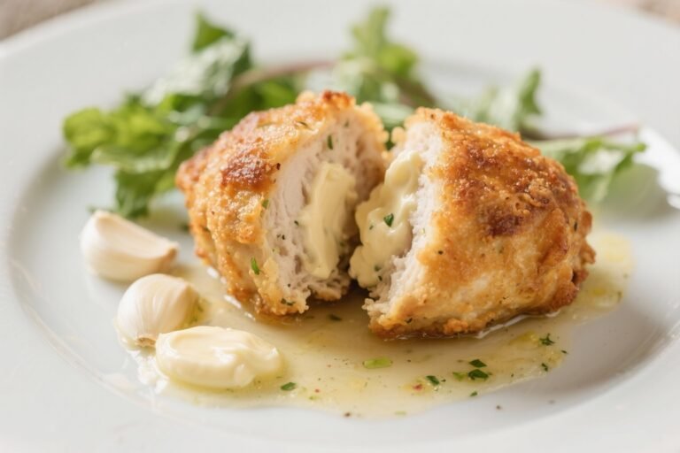 Classic Chicken Kiev With Garlic Butter – Crispy, Juicy, and Comforting