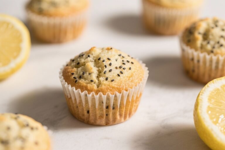 Lemon Poppyseed Muffins – Bright, Tender, and Easy to Love