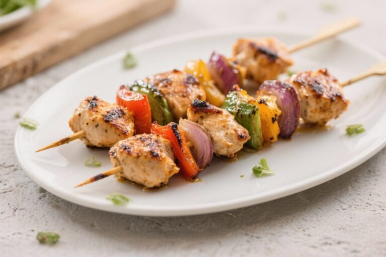 Grilled Chicken Skewers With Veggies – Easy, Flavorful, and Weeknight-Friendly