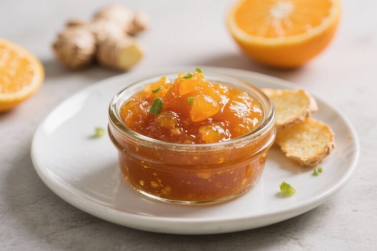 Orange & Ginger Chutney – Bright, Zesty, and Comforting