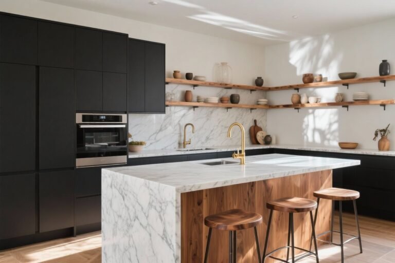 10 Black and Wood Kitchen Ideas You’ll Want to Copy Immediately
