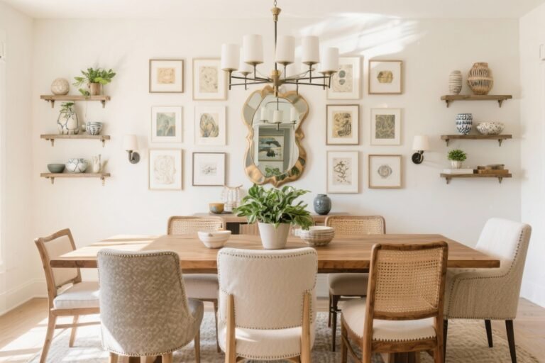 12 Dining Room Wall Decor Ideas That Guests Won’t Stop Talking About