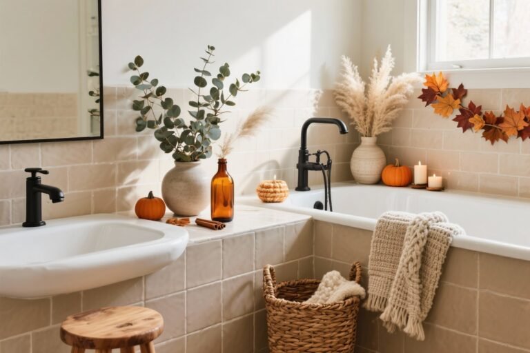 12 Fall Bathroom Decor Ideas That’ll Make Your Guests Swoon
