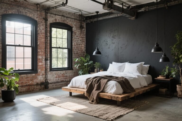 12 Industrial Bedroom Design Ideas That’ll Give Your Space Edge