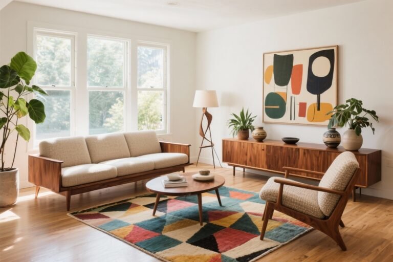 12 Mid Century Modern Living Room Ideas You’ll Want to Copy Immediately