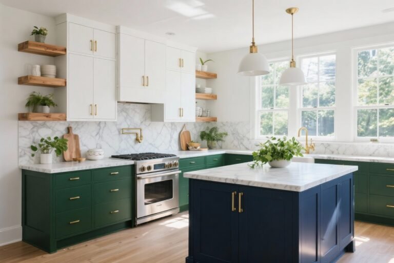 12 Two-tone Kitchen Cabinet Combinations That’ll Make Guests Do a Double-take