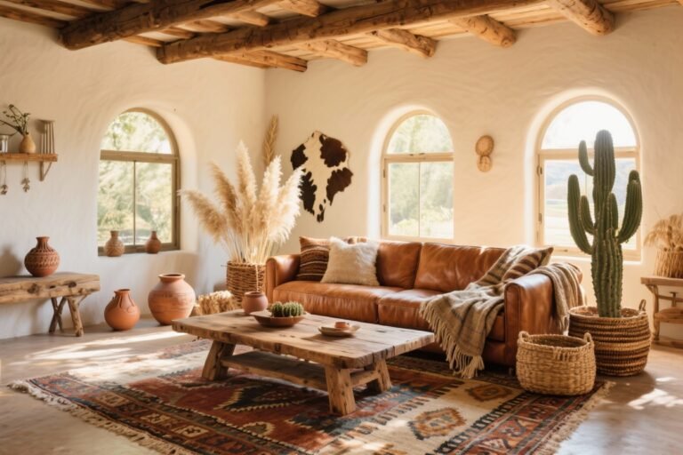 12 Western Boho Living Room Ideas That Look Effortlessly Cool