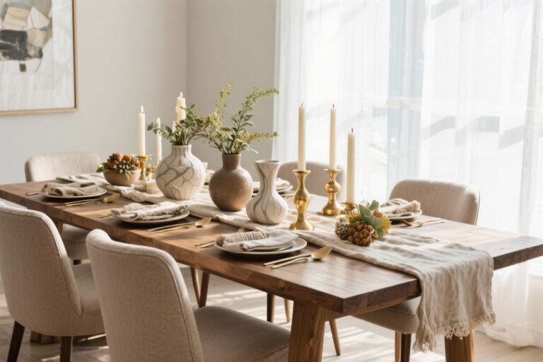 13 Dining Room Table Decor Ideas That Guests Will Copy Immediately