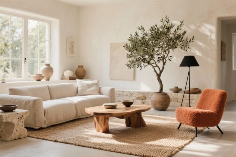 13 Organic Modern Living Room Ideas That Feel Effortlessly Chic