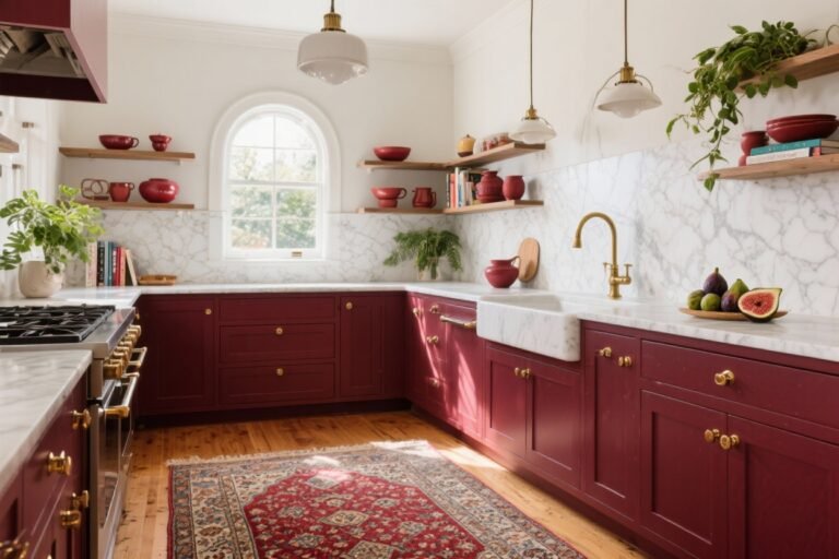 15 Burgundy Kitchen Decor Ideas That Look Luxe Without Trying