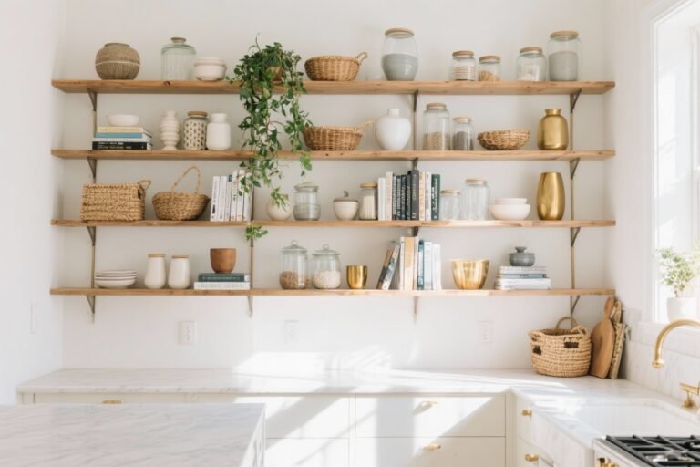 16 Kitchen Shelf Decor Ideas That Spark Serious Joy