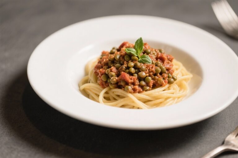 Vegetarian Lentil Bolognese Sauce – Hearty, Comforting, and Weeknight-Friendly
