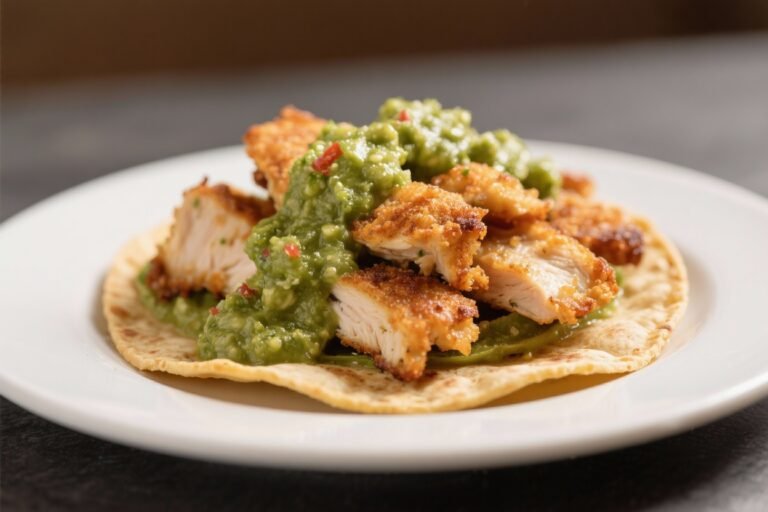 Crispy Chicken Tostadas With Salsa Verde – A Bright, Crunchy Weeknight Favorite