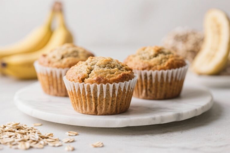 Banana Oat Healthy Muffins – Simple, Wholesome, and Satisfying