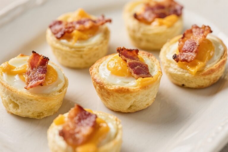 Bacon & Cheddar Egg Bites – Easy, Protein-Packed Breakfast