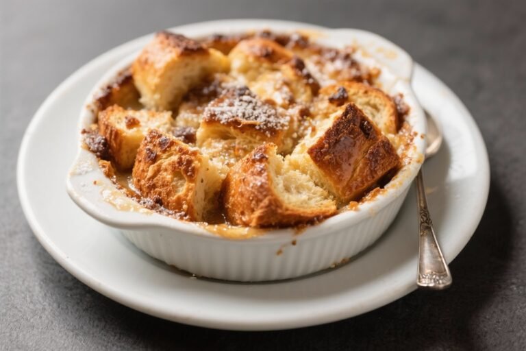 Challah Bread Pudding – Cozy, Custardy Comfort