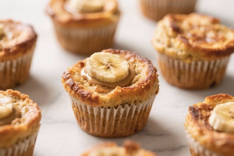 Peanut Butter Banana French Toast Muffins – Cozy, Portable Breakfast Treats
