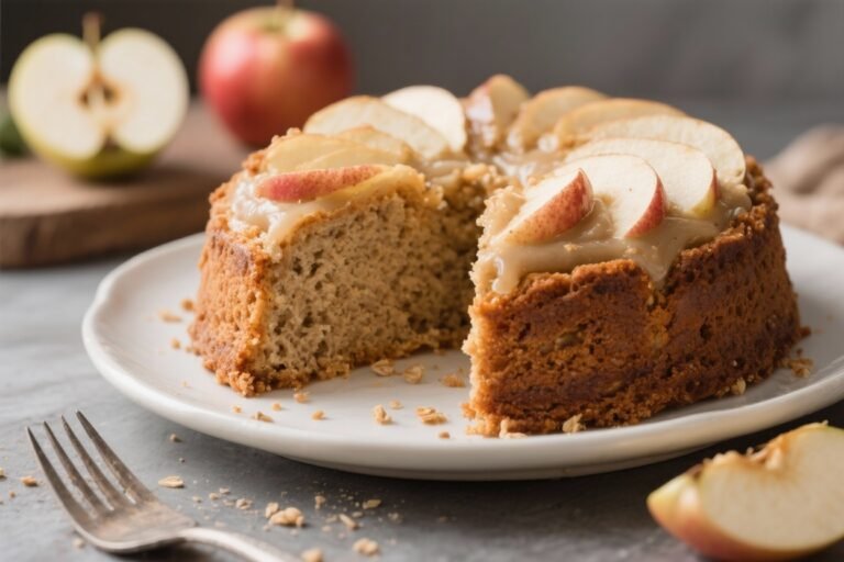Healthy Whole Wheat Apple Cake – Cozy, Simple, and Naturally Sweet