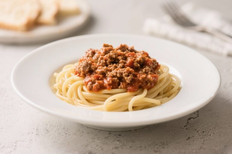 Easy Bolognese Sauce With Spaghetti – A Cozy, Weeknight Classic