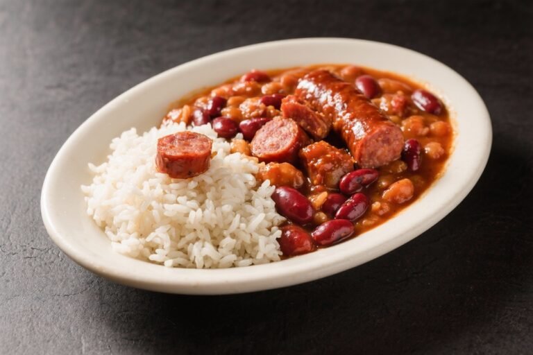 Popeyes Red Beans and Rice With Sausage – Comforting, Hearty, and Easy