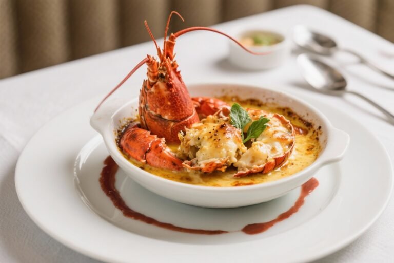 Gourmet Lobster Thermidor – A Classic, Creamy Showstopper