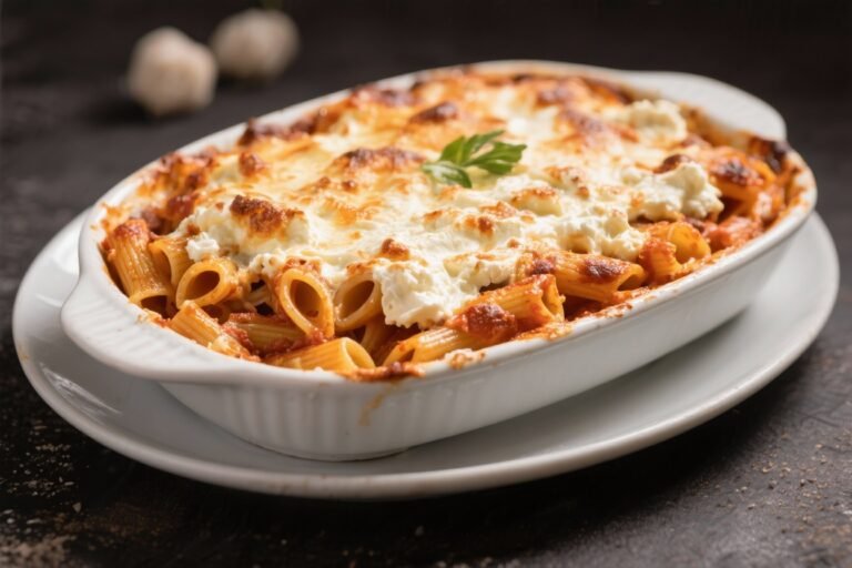 Baked Ziti With Ricotta – Cozy, Cheesy Comfort Food