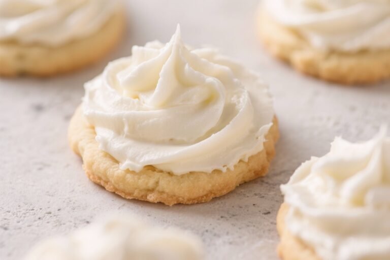 Soft Sugar Cookies With Frosting – Tender, Sweet, and Easy