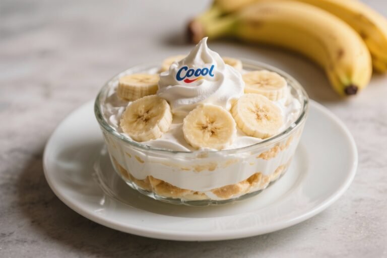 Easy Banana Pudding With Cool Whip – A Creamy, Crowd-Pleasing Dessert