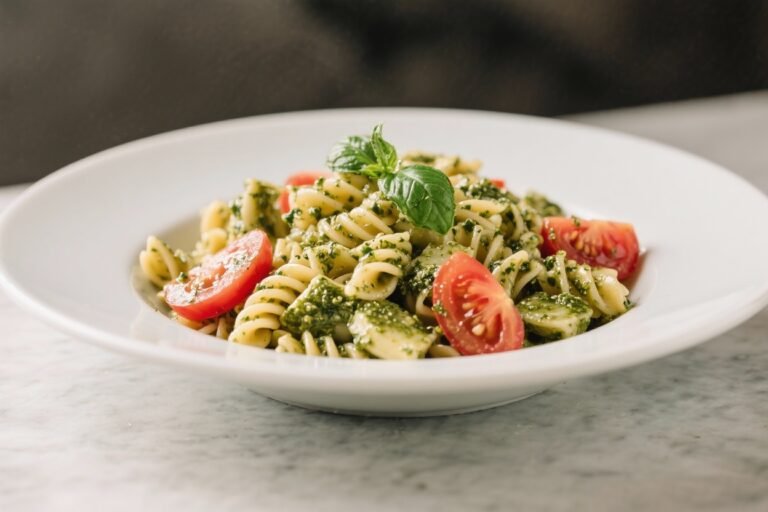 Caprese Pesto Pasta Salad – Fresh, Bright, and Perfect for Any Day