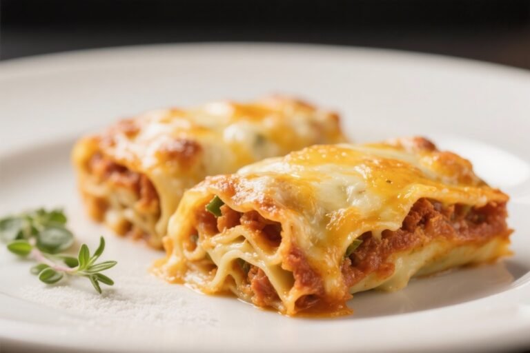 Cheesy Lasagna Rolls – Simple, Comforting, and Crowd-Pleasing