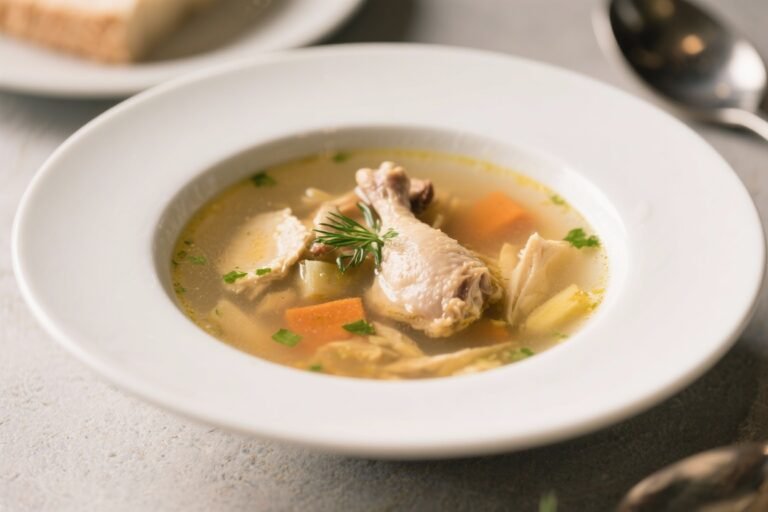 Classic Italian Chicken Soup – Comforting, Simple, and Full of Flavor