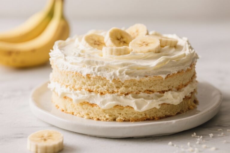 Banana Pudding Layer Cake With Cream Cheese Frosting – A Soft, Nostalgic Showstopper