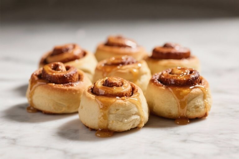 Mini Sticky Cinnamon Buns – Small, Sweet, and Irresistible