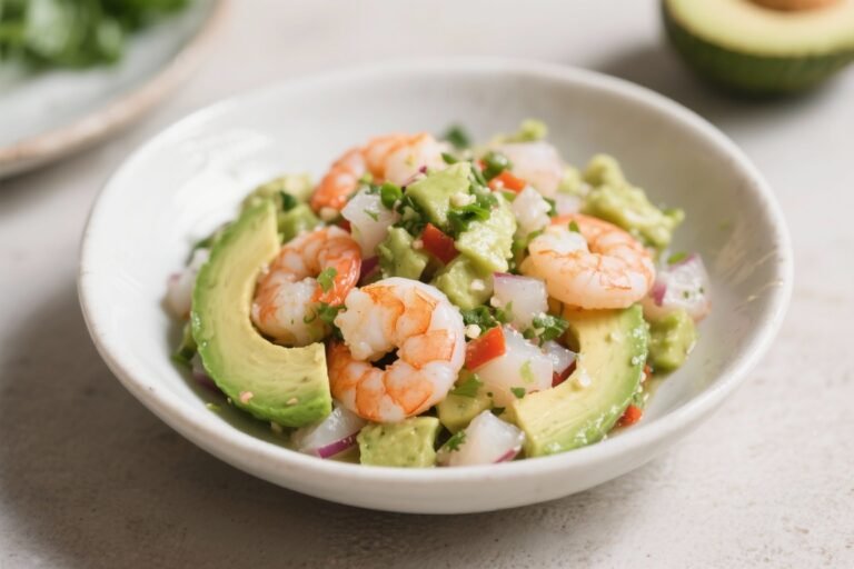 Keto Avocado Shrimp Ceviche – Bright, Fresh, and Low-Carb