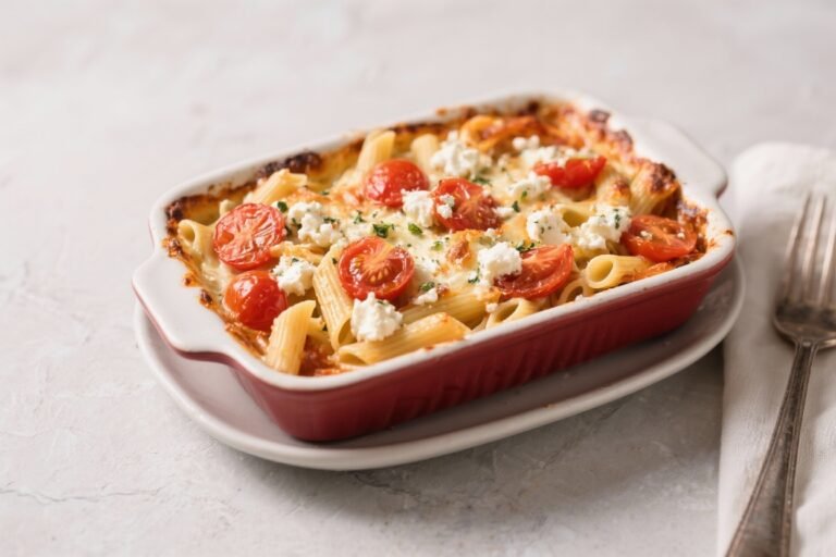 Feta Tomato Pasta Bake – Easy, Comforting, and Full of Flavor