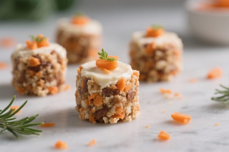 No-Bake Carrot Cake Bites – A Cozy, Snackable Treat