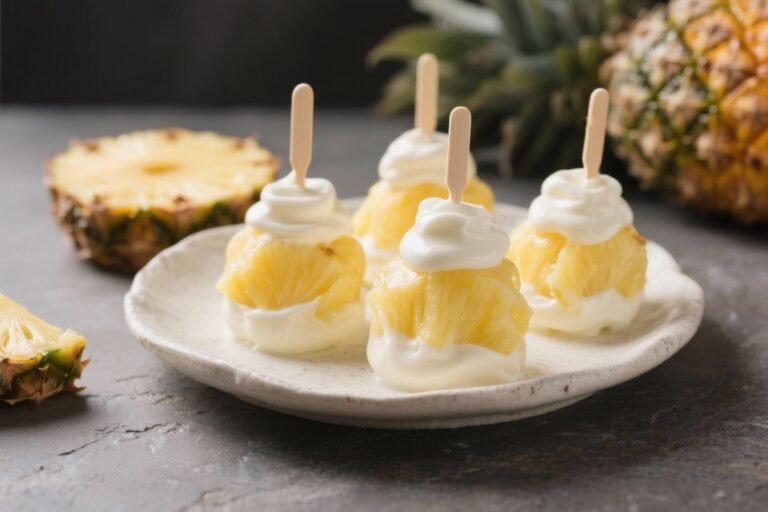 Homemade Pineapple Yogurt Dog Treats – Simple, Cool, and Naturally Sweet