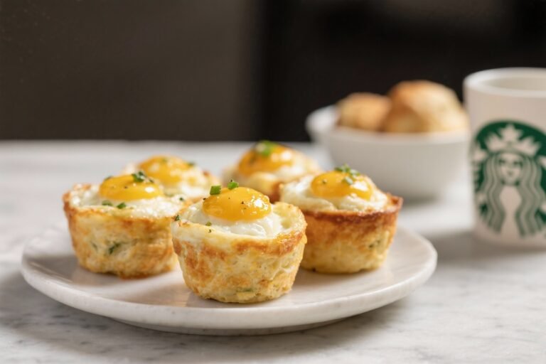 Keto Starbucks-Inspired Egg Bites – Easy, Creamy, and Low-Carb