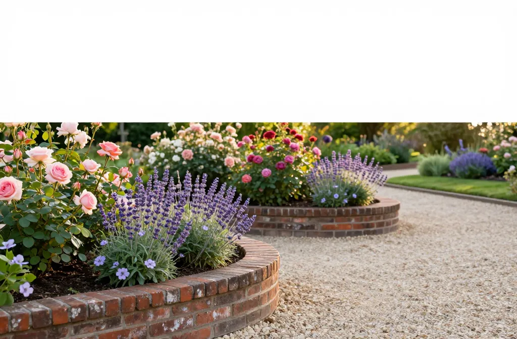 Transform Your Yard with 10 Brick Lined Garden Bed Ideas