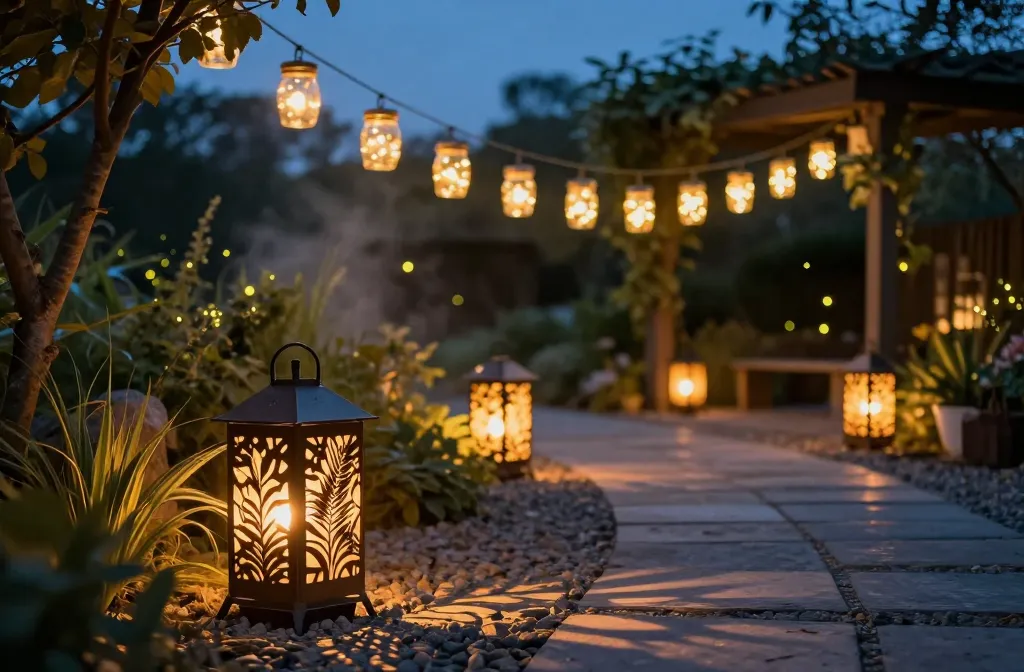 16 Garden Lantern Ideas to Make Nights Magically Bright