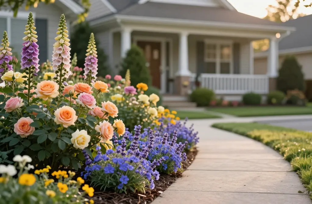 12 Front Yard Flower Bed Ideas That Turn Heads Fast