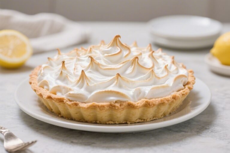 Easy Classic Lemon Meringue Pie – Bright, Tangy, and Comforting