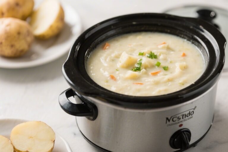 Creamy Crockpot Potato Soup – Cozy, Comforting, and Easy