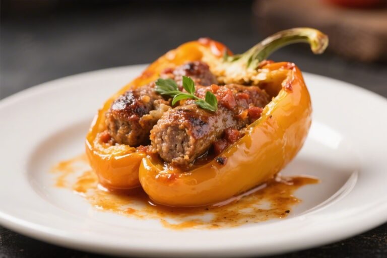 Italian Sausage Stuffed Peppers – A Cozy, Flavor-Packed Weeknight Dinner