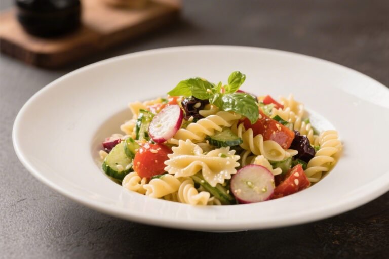 Cold Italian Pasta Salad – Bright, Fresh, and Perfect for Any Gathering