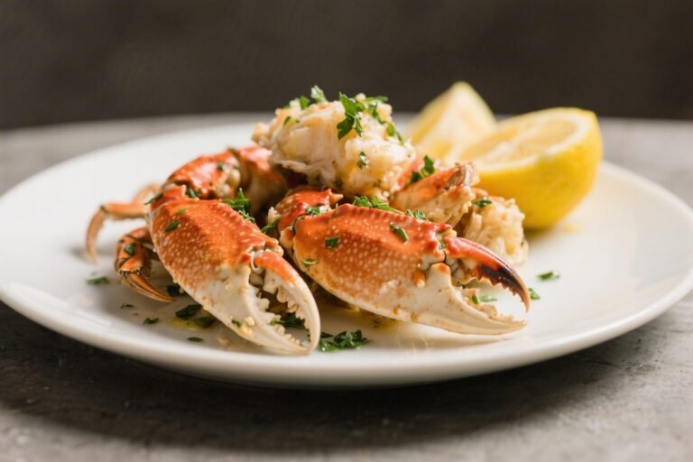 Keto Lemon Herb Crab Claws – Bright, Buttery, and Low-Carb