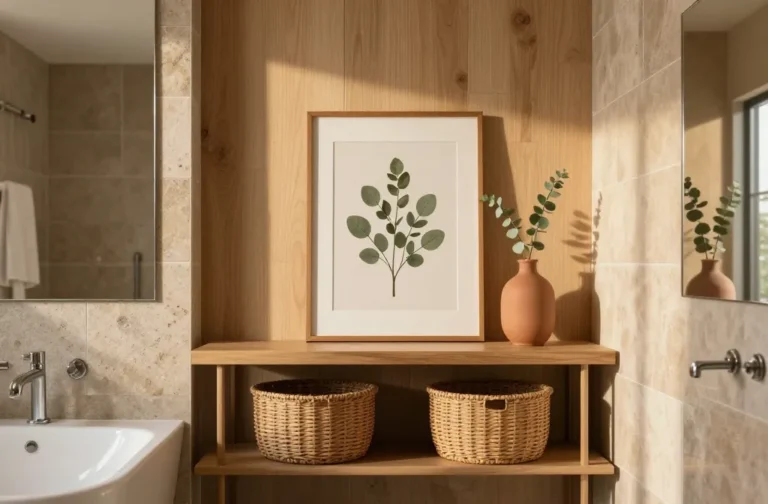 15 Bathroom Wall Decor Ideas: Chic Wall Makeovers